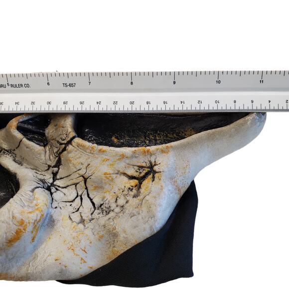 Scream Ghost Face Zombie Halloween Mask April June 2010 Fun World Used - Picture 15 of 16